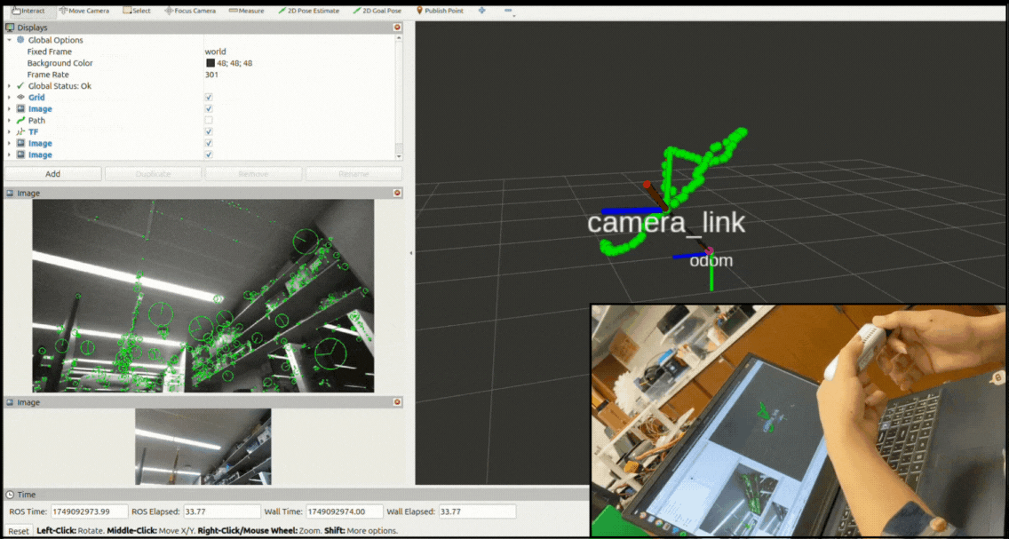 Real Time Visual Pose Graph Estimation
